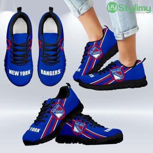 Fall Of Light New York Rangers Sneakers Shoes Gift For Men And Women Product Photo 1