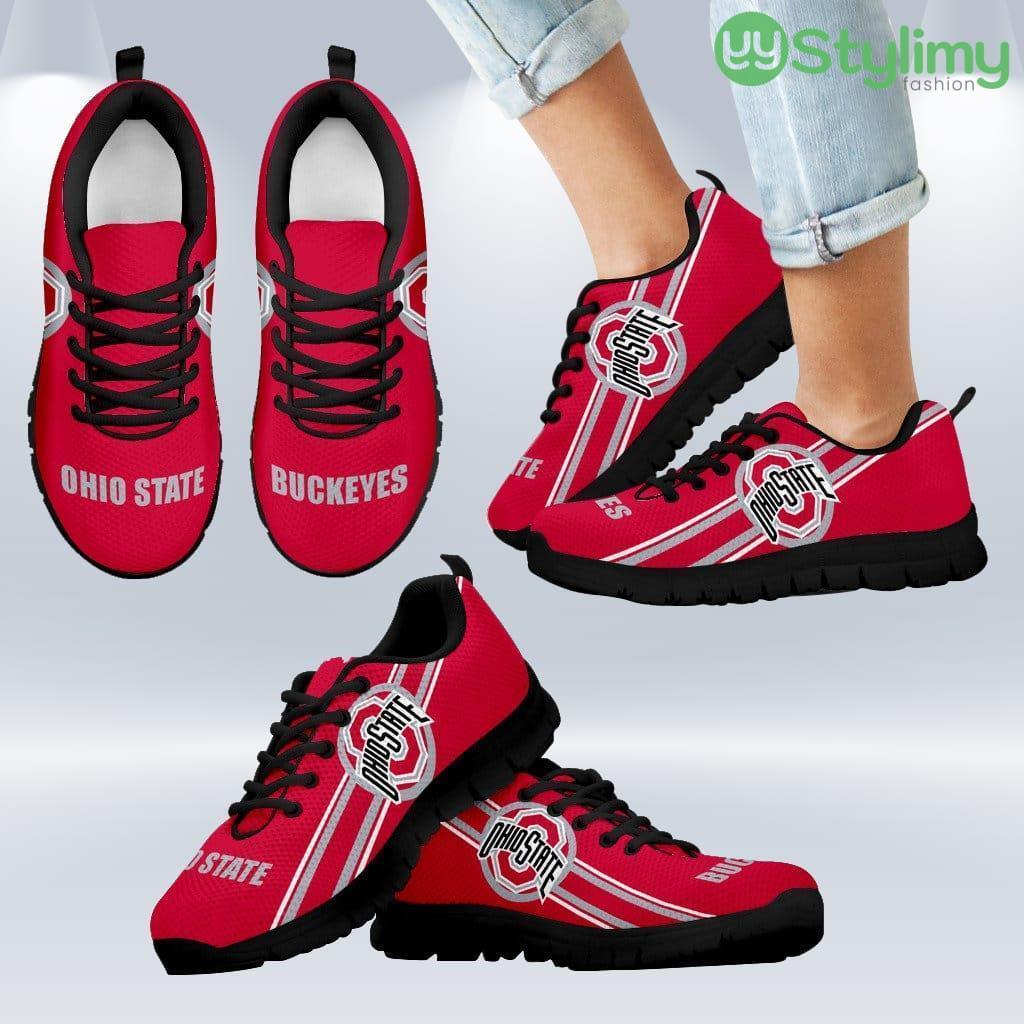 Fall Of Light Ohio State Buckeyes Sneakers Shoes Gift For Men And Women 5 Fall Of Light Ohio State Buckeyes Sneakers Shoes Gift For Men And Women Product Photo 1
