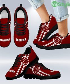 Fall Of Light Oklahoma Sooners Sneakers Shoes Gift For Men And Women Product Photo 1