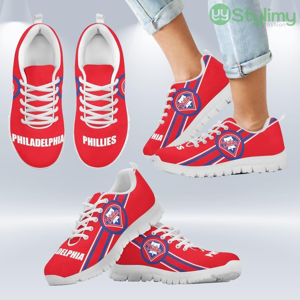 Fall Of Light Philadelphia Phillies Sneakers Shoes Gift For Men And Women 2 Fall Of Light Philadelphia Phillies Sneakers Shoes Gift For Men And Women Product Photo 2