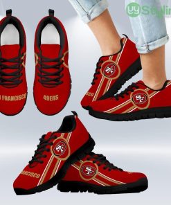 Fall Of Light San Francisco 49ers Sneakers Shoes Gift For Men And Women Product Photo 1