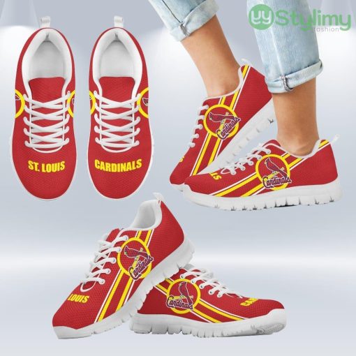 Fall Of Light St. Louis Cardinals Sneakers Shoes Gift For Men And Women Product Photo 2