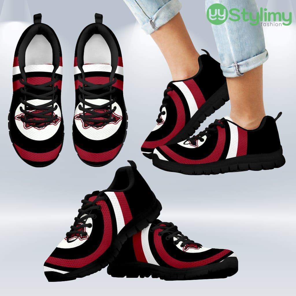 Favorable Significant Shield Arkansas Razorbacks Sneakers Shoes Gift For Men And Women 5 Favorable Significant Shield Arkansas Razorbacks Sneakers Shoes Gift For Men And Women Product Photo 1