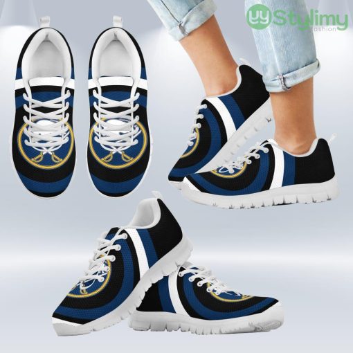 Favorable Significant Shield Buffalo Sabres Sneakers Shoes Gift For Men And Women Product Photo 2