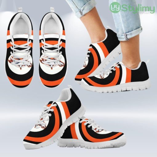 Favorable Significant Shield Denver Broncos Sneakers Shoes Gift For Men And Women Product Photo 2