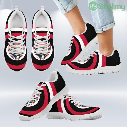 Favorable Significant Shield Florida Panthers Sneakers Shoes Gift For Men And Women Product Photo 2