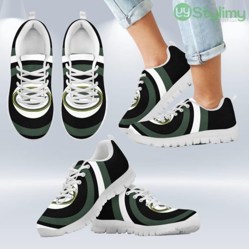 Favorable Significant Shield Green Bay Packers Sneakers Shoes Gift For Men And Women Product Photo 2