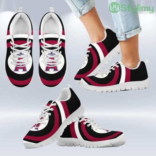 Favorable Significant Shield Los Angeles Angels Sneakers Shoes Gift For Men And Women Product Photo 2
