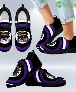 Favorable Significant Shield LSU Tigers Sneakers Shoes Gift For Men And Women Product Photo 1