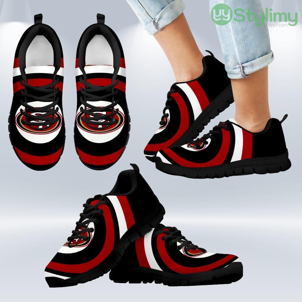 Favorable Significant Shield San Francisco 49ers Sneakers Shoes Gift For Men And Women 5 Favorable Significant Shield San Francisco 49ers Sneakers Shoes Gift For Men And Women Product Photo 1