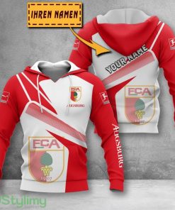 FC Augsburg 3D Printing Hoodie Custom Name For Fans Gift Product Photo 1