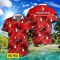 Feyenoord Rotterdam 3D Hawaiian Shirt and Shorts Vinatge Tree Pattern Beach Shirt For Fans Product Photo 2