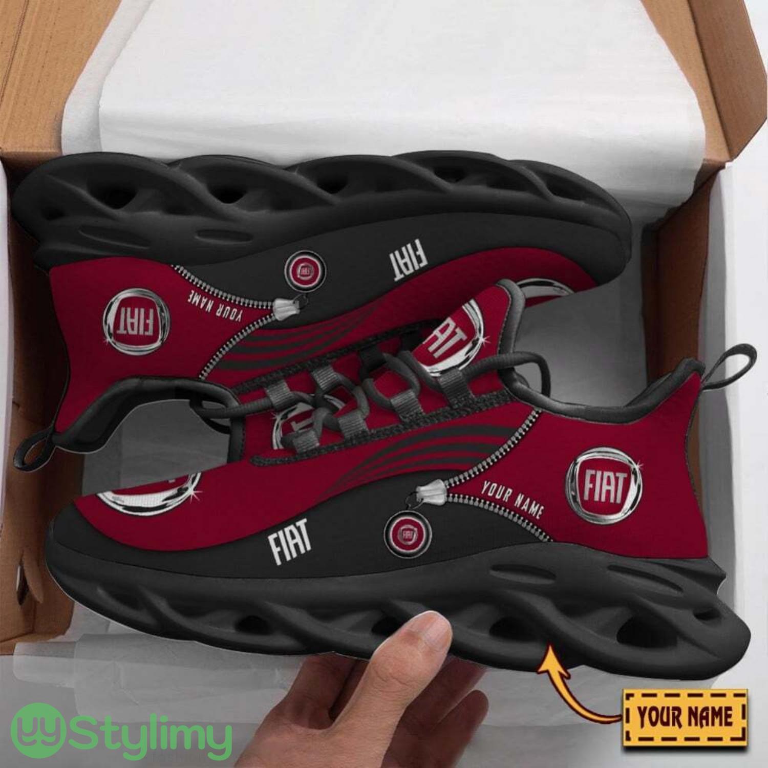 Fiat Running Sneakers Max Soul Shoes Custom Name For Men Women Sport Shoes 5 Fiat Running Sneakers Max Soul Shoes Custom Name For Men Women Sport Shoes Product Photo 1