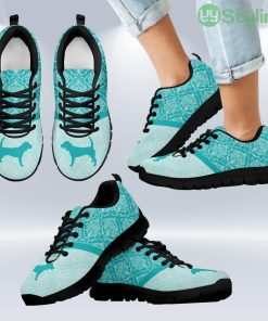 Floral Paisley Vintage Pastel Beagle Sneakers Shoes Gift For Men And Women Product Photo 1