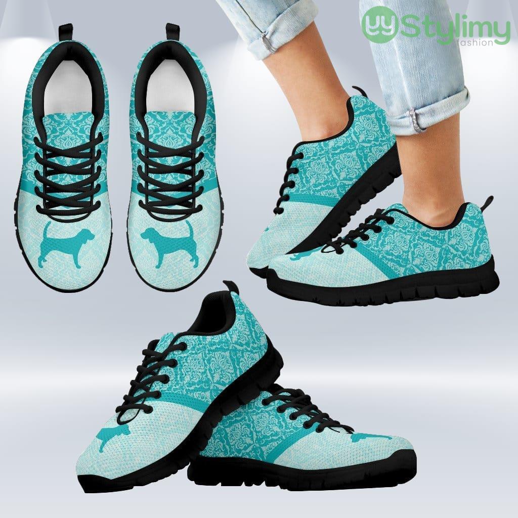 Floral Paisley Vintage Pastel Beagle Sneakers Shoes Gift For Men And Women 5 Floral Paisley Vintage Pastel Beagle Sneakers Shoes Gift For Men And Women Product Photo 1