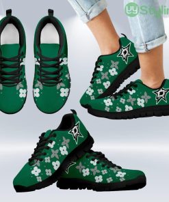 Flowers Pattern Dallas Stars Sneakers Shoes Gift For Men And Women Product Photo 1