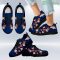 Flowers Pattern Denver Broncos Sneakers Shoes Gift For Men And Women Product Photo 2