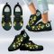 Flowers Pattern Green Bay Packers Sneakers Shoes Gift For Men And Women Product Photo 2