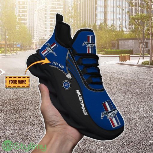 Ford Mustang Running Sneakers Max Soul Shoes Custom Name For Men Women Sport Shoes Product Photo 3