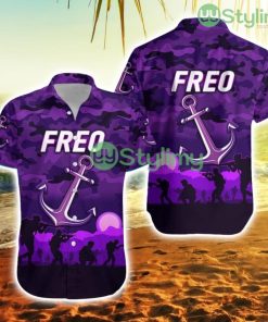 Fremantle Dockers Anzac Hawaiian Shirt Freo Simple Style Trending Summer Product Photo 1