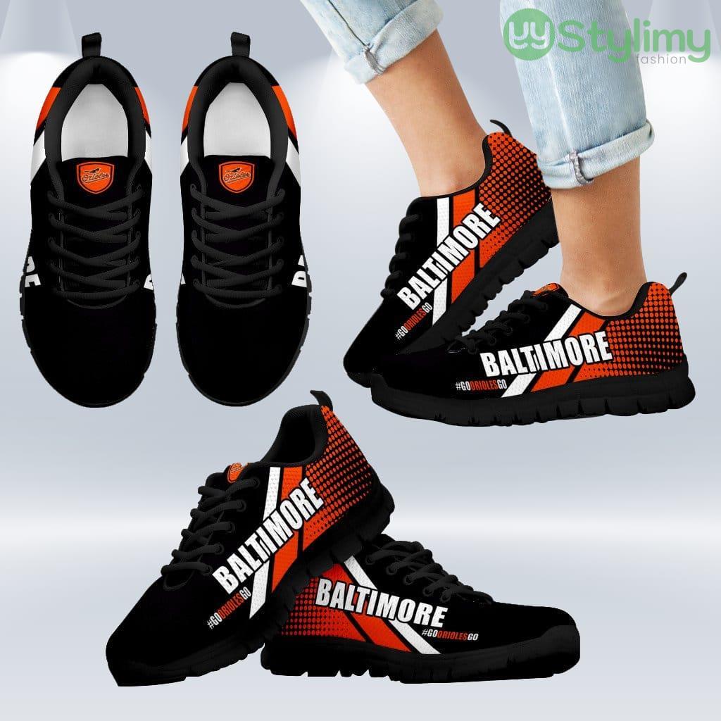 Go Baltimore Orioles Go Baltimore Orioles Sneakers Shoes Gift For Men And Women 5 Go Baltimore Orioles Go Baltimore Orioles Sneakers Shoes Gift For Men And Women Product Photo 1