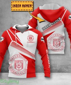 Hallescher FC 3D Printing Hoodie Custom Name For Fans Gift Product Photo 1