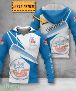 Hansa Rostock 3D Printing Hoodie Custom Name For Fans Gift Product Photo 1