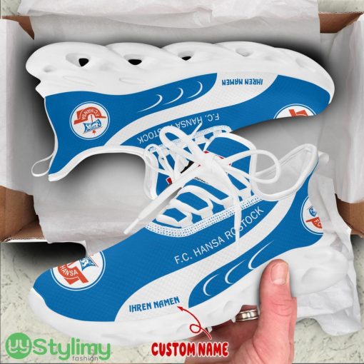 Hansa Rostock Max Soul Shoes Custom Name Men Women Running Sneakers