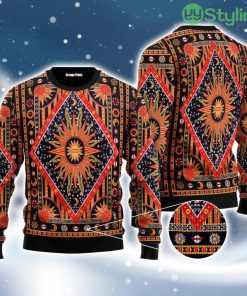 Hippie Style Ugly Christmas Sweater 3D Best Gift Christmas Product Photo 1