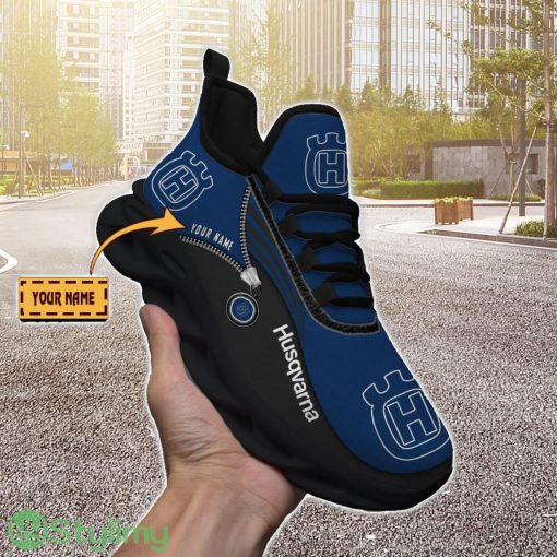 Husqvarna Running Sneakers Max Soul Shoes Custom Name For Men Women Sport Shoes Product Photo 3