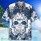 Indianapolis Colts NFL Skull Face 3D Hawaiian Shirt Summer Gift Product Photo 2