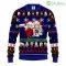 Inuyasha Ugly Christmas Sweater Blue For Men And Women 3D Printed Product Photo 2