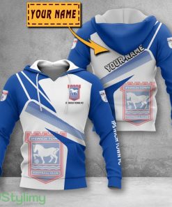 Ipswich Town F.C 3D Printing Hoodie Custom Name For Fans Gift Product Photo 1