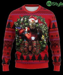 Iron Man Avengers Noel Mc Ugly Christmas Sweater Thanksgiving Gift For Men And Women 3D Printed Product Photo 1