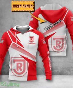 Jahn Regensburg 3D Printing Hoodie Custom Name For Fans Gift Product Photo 1