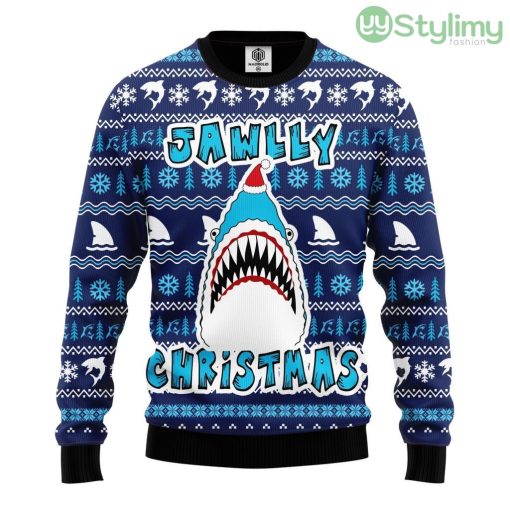 Jaw 3D Ugly Christmas Sweater For Men And Women 3D Printed Product Photo 1