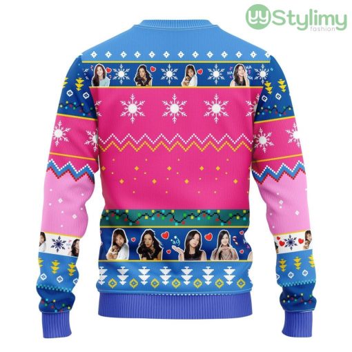 Jisoo Black Pink Ugly Christmas Sweater For Men And Women 3D Printed Product Photo 2