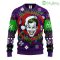 Joker Green Ugly Christmas Sweater For Men And Women 3D Printed 5 Joker Green Ugly Christmas Sweater For Men And Women 3D Printed Product Photo 2