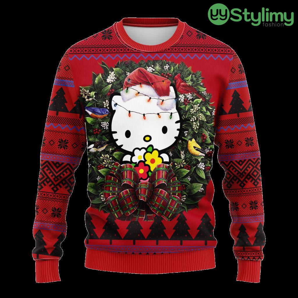 Kitty Noel Mc Ugly Christmas Sweater Thanksgiving Gift For Men And Women 3D Printed 4 Kitty Noel Mc Ugly Christmas Sweater Thanksgiving Gift For Men And Women 3D Printed Product Photo 1