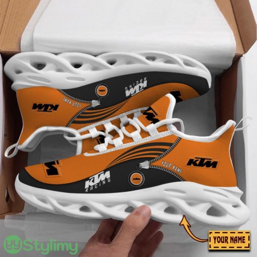 KTM Racing Running Sneakers Max Soul Shoes Custom Name For Men Women Sport Shoes Product Photo 2