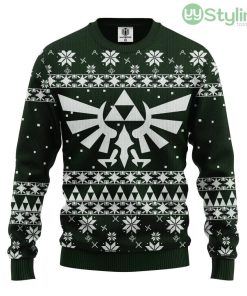 Legend Of Zelda Green Ugly Christmas Sweater For Men And Women 3D Printed Product Photo 1