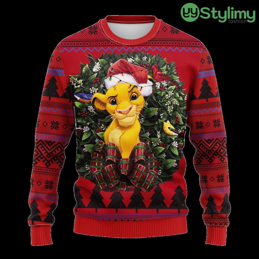 Lion King Noel Mc Ugly Christmas Sweater Thanksgiving Gift For Men And Women 3D Printed 4 Lion King Noel Mc Ugly Christmas Sweater Thanksgiving Gift For Men And Women 3D Printed Product Photo 1