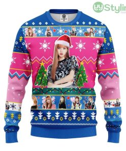 Lisa Black Pink Ugly Christmas Sweater For Men And Women 3D Printed Product Photo 1