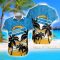 Los Angeles Chargers Hawaii Coconut 3D Hawaiian Shirt And Short Beach Gift Product Photo 2