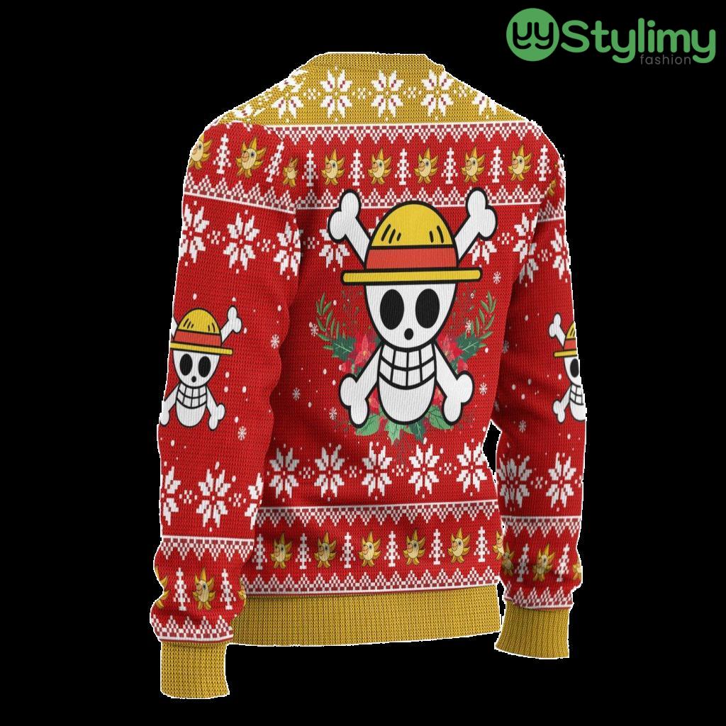Luffy One Piece Ugly Christmas Sweater Xmas Gift For Men And Women 3D Printed 2 Luffy One Piece Ugly Christmas Sweater Xmas Gift For Men And Women 3D Printed Product Photo 2