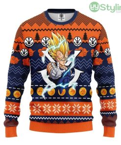 Majin Vegeta Dragon Ball Ugly Christmas Sweater For Men And Women 3D Printed Product Photo 1