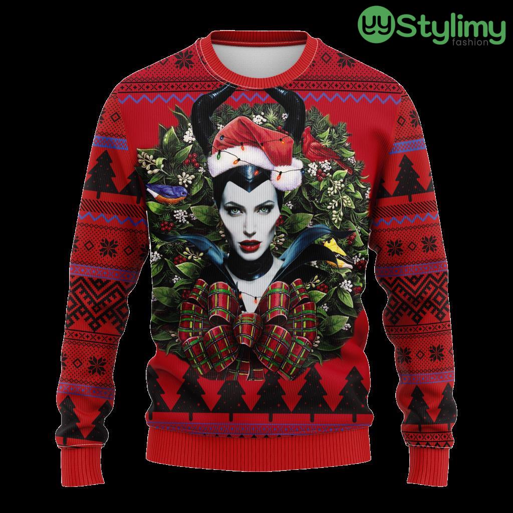 Maleficent Ugly Christmas Sweater Noel Mc Thanksgiving Gift For Men And Women 3D Printed 4 Maleficent Ugly Christmas Sweater Noel Mc Thanksgiving Gift For Men And Women 3D Printed Product Photo 1