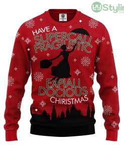Mary Poppins Ugly Christmas Sweater For Men And Women 3D Printed Product Photo 1