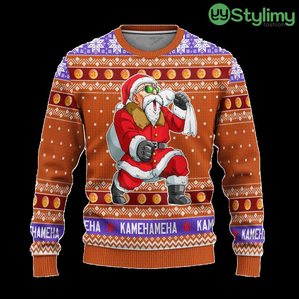 Master Roshi Dragon Ball Ugly Christmas Sweater Xmas Gift For Men And Women 3D Printed 5 Master Roshi Dragon Ball Ugly Christmas Sweater Xmas Gift For Men And Women 3D Printed Product Photo 1