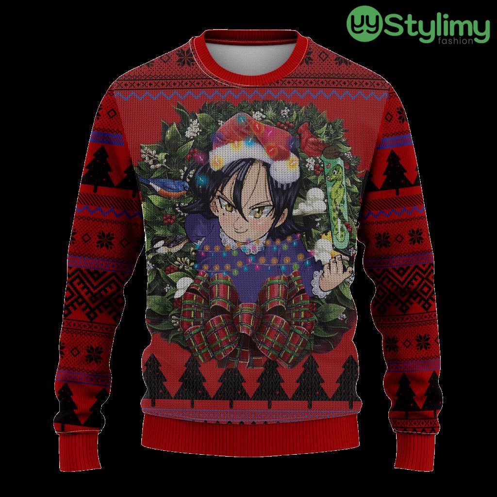Merlin Seven Deadly Sins Mc Ugly Christmas Sweater Thanksgiving Gift For Men And Women 3D Printed 4 Merlin Seven Deadly Sins Mc Ugly Christmas Sweater Thanksgiving Gift For Men And Women 3D Printed Product Photo 1